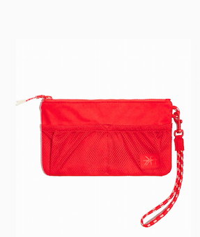 Cherry Motion Wristlet Pouch