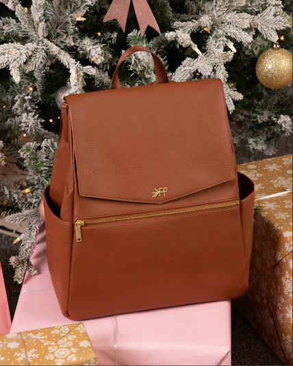 Cognac Classic Diaper Bag