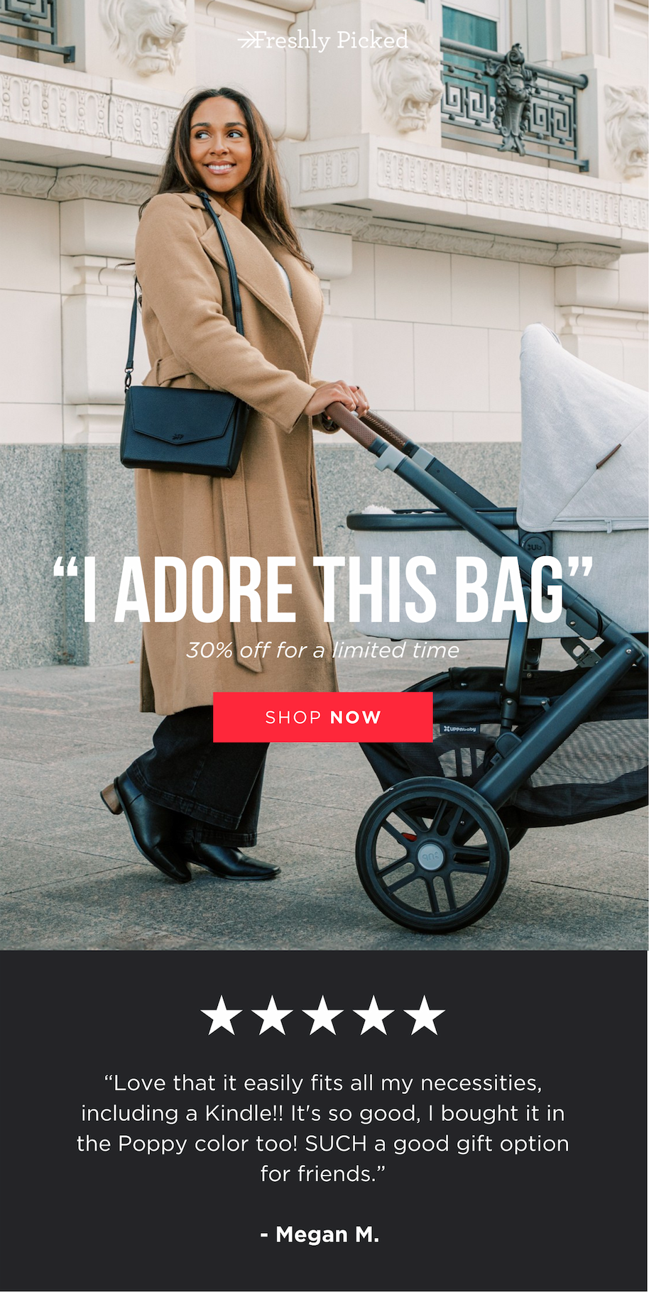 Ebony Classic Crossbody