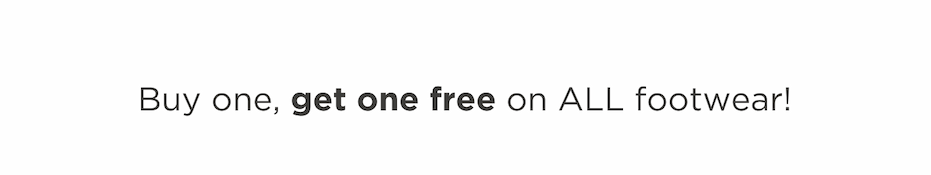 SHOP THE BOGO
