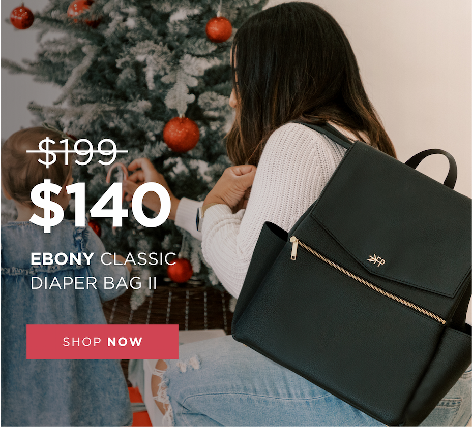 Ebony Classic Diaper Bag