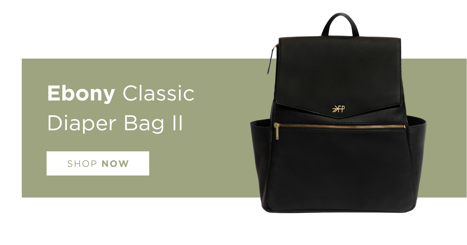 Ebony Classic Diaper Bag II