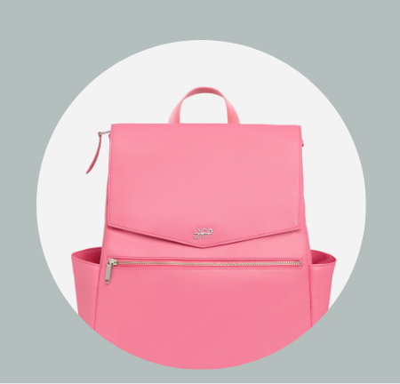 Hot Pink Classic Diaper Bag II