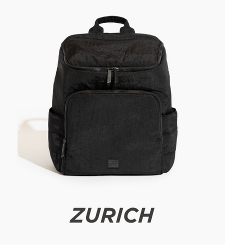 Ebony Zurich Diaper Bag