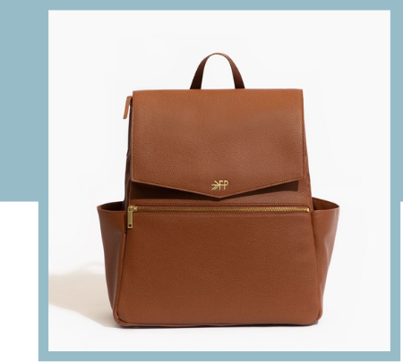 Cognac Classic Diaper Bag II