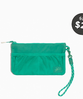 Kelly Motion wristlet Pouch