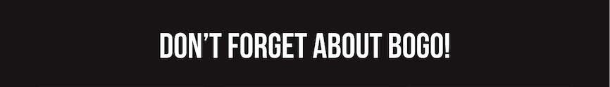 Shop BOGO