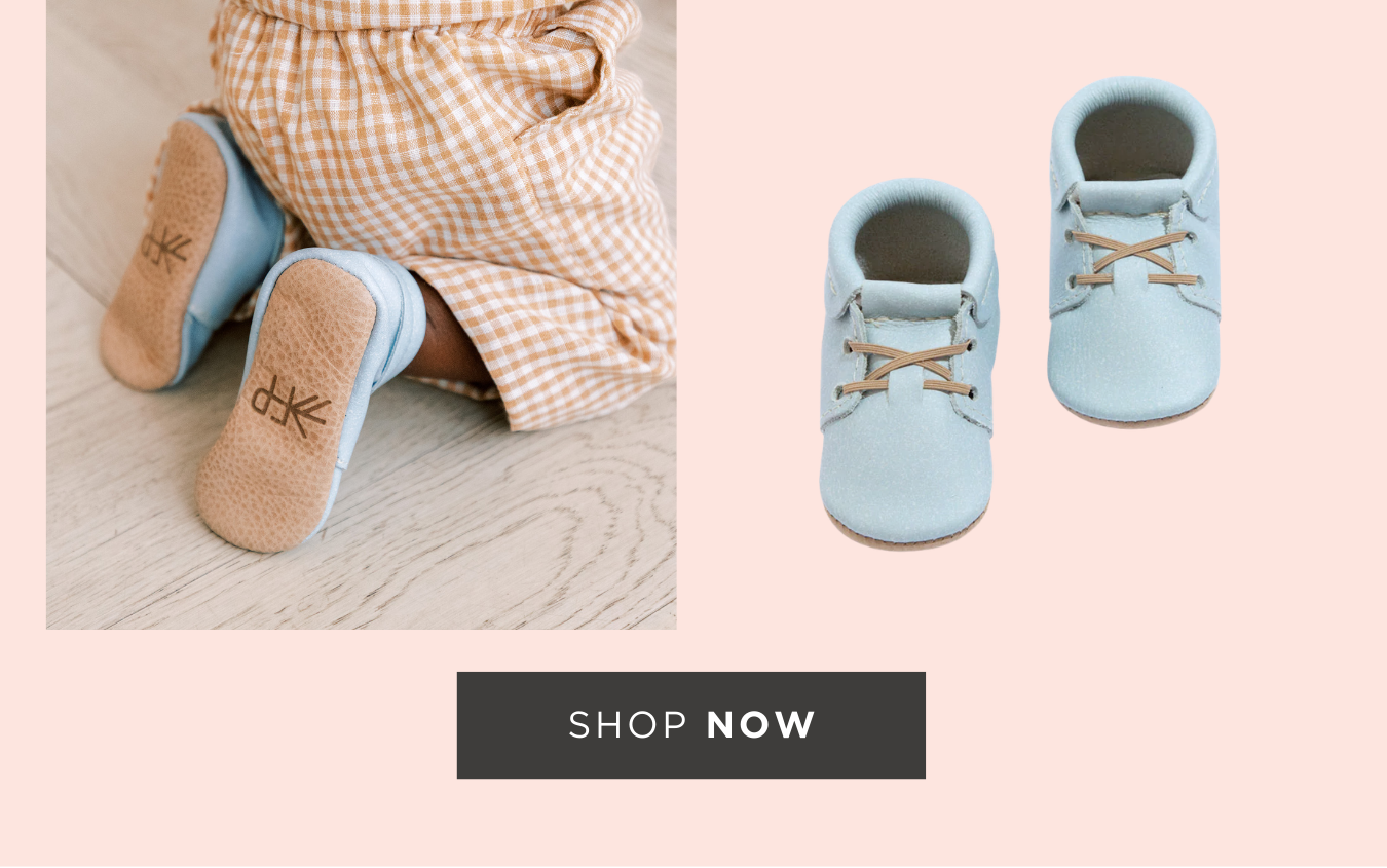 Speckled Egg Oxford Baby Shoes