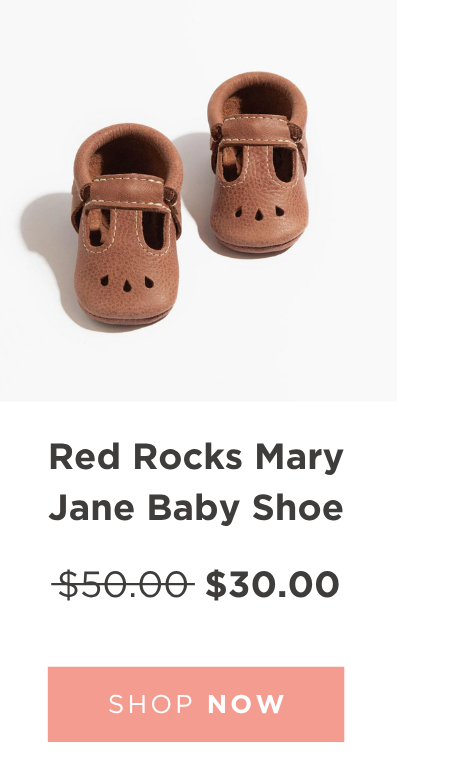 Red Rocks Mary Jane Baby Shoe