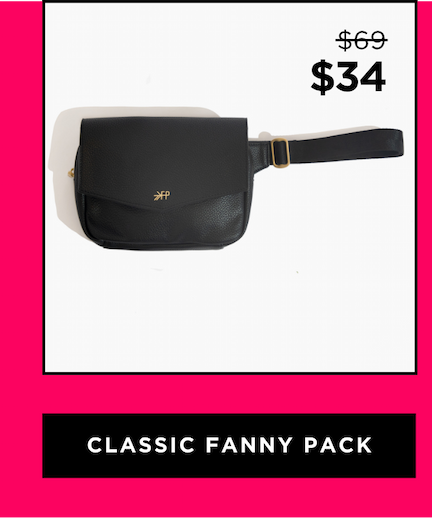 Ebony Classic Fanny Pack