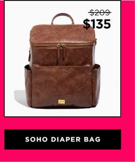 Decaf Soho Diaper Bag
