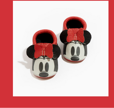 Minnie Ears City Baby Shoe