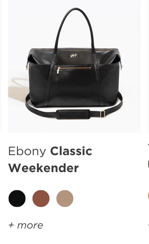 Ebony Classic Weekender