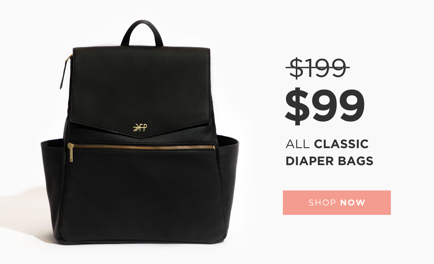 Ebony Classic Diaper Bag II