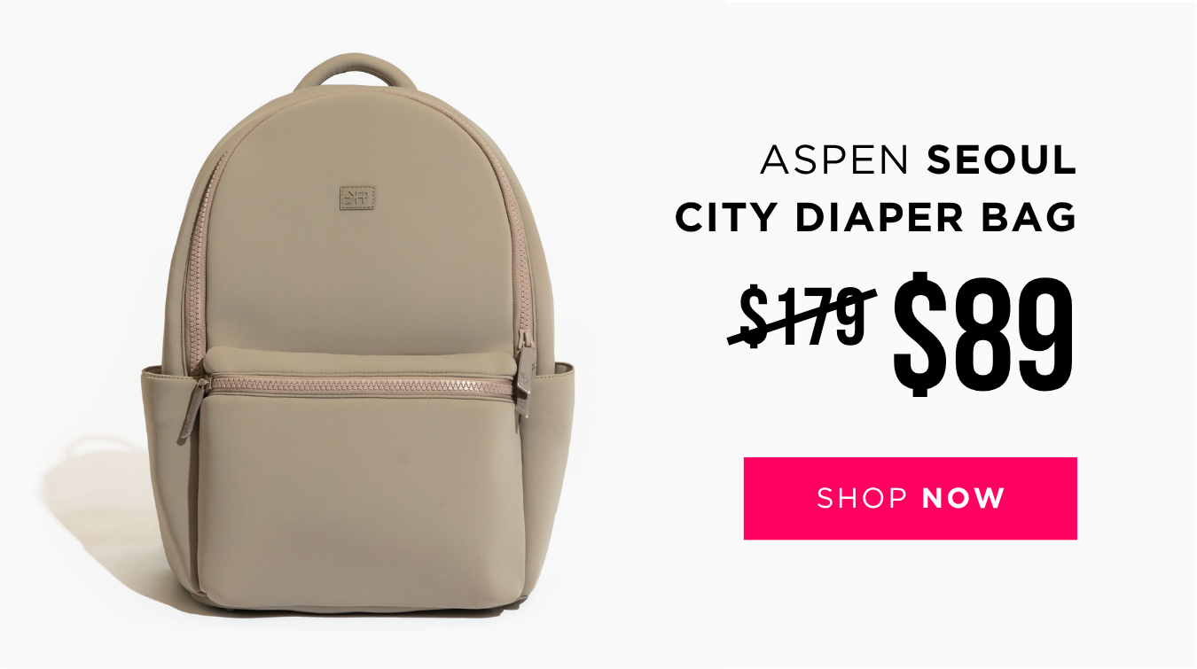 Aspen Seoul City Diaper Bag