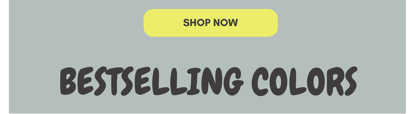 Best selling colors