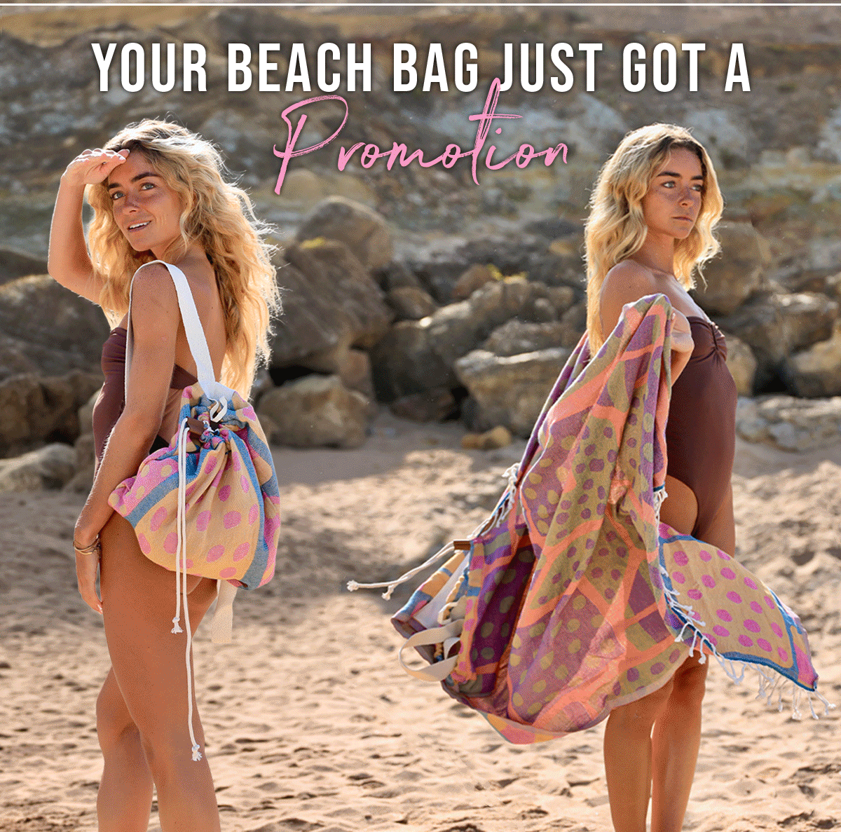 Your Beach Bag Just Got a Promotion! 