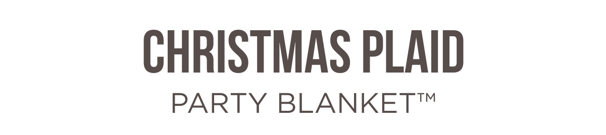 Christmas Plaid Party Blanket™ 