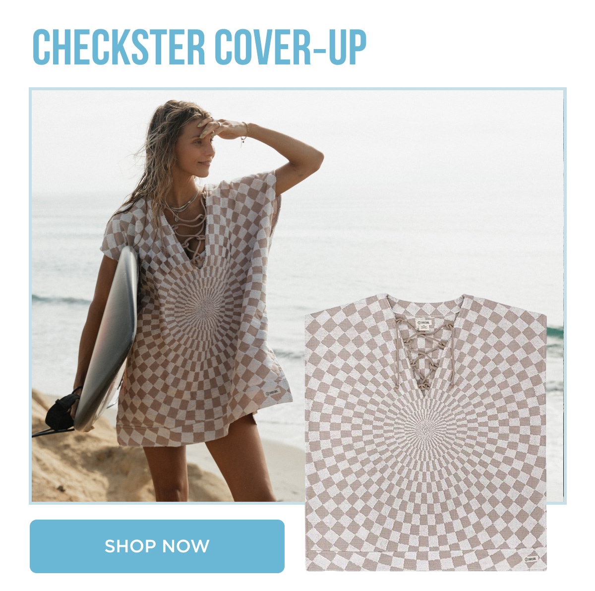 CHECKSTER COVER-UP  [SHOP NOW]