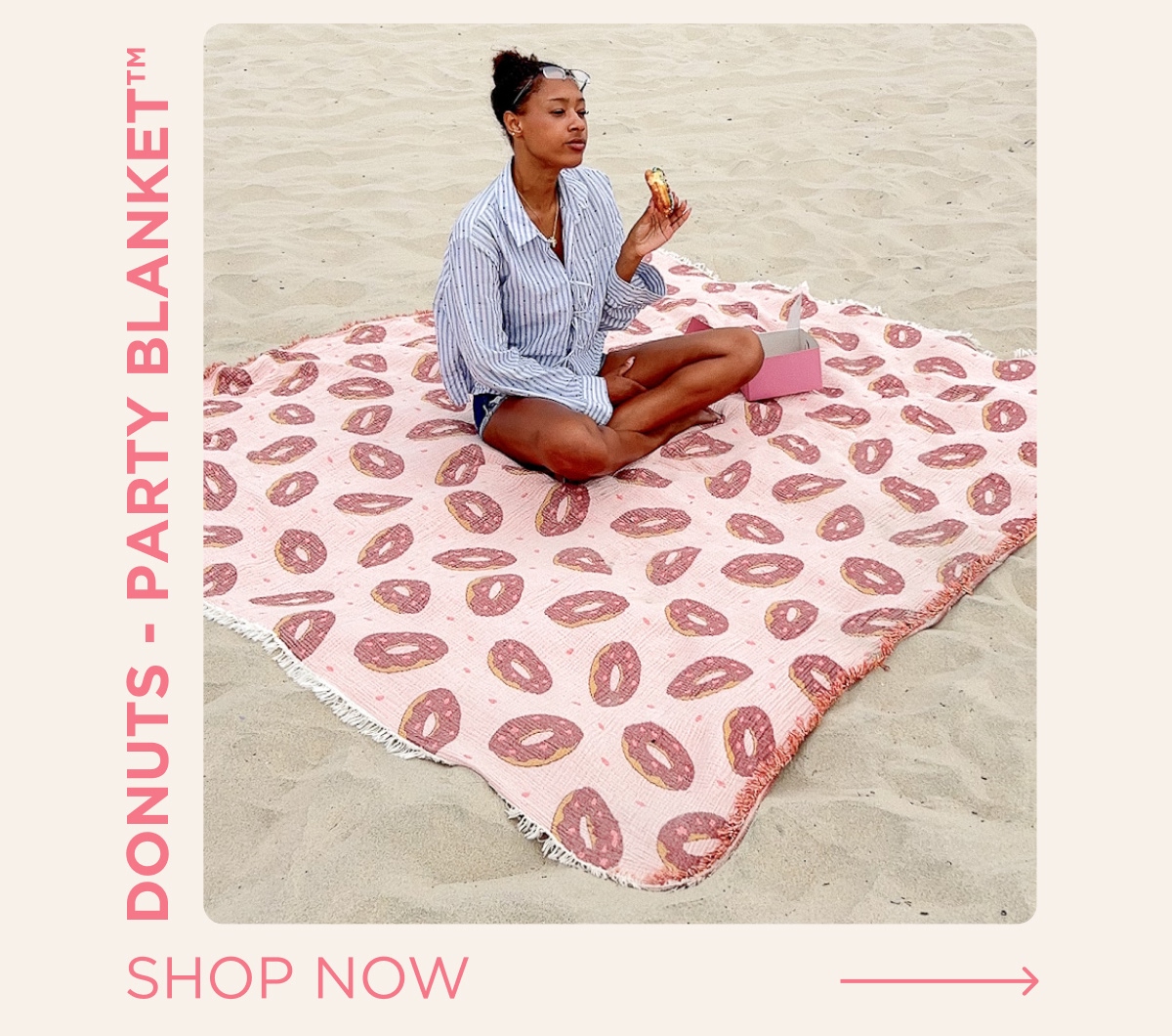 DONUTS - PARTY BLANKET™ [[SHOP NOW →]]
