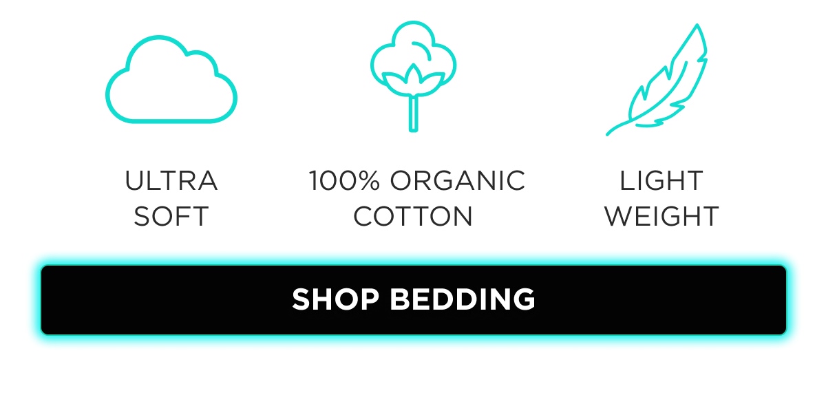 ULTRA SOFT 100% ORGANIC COTTON LIGHT WEIGHT [SHOP BEDDING]