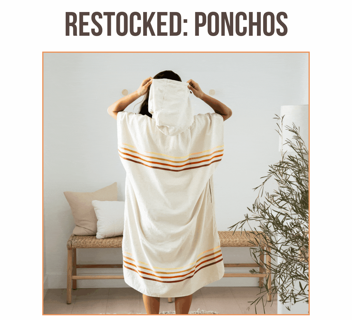 RESTOCKED: PONCHOS