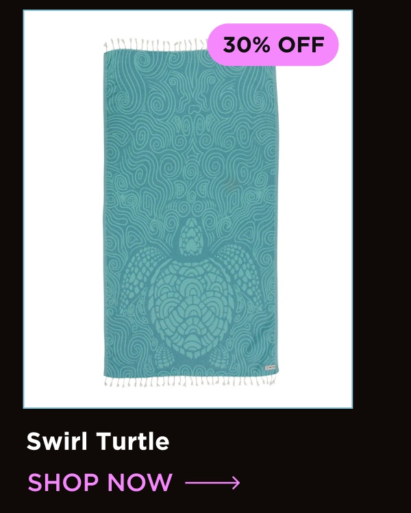 30% OFF | Swirl Turtle [SHOP NOW]