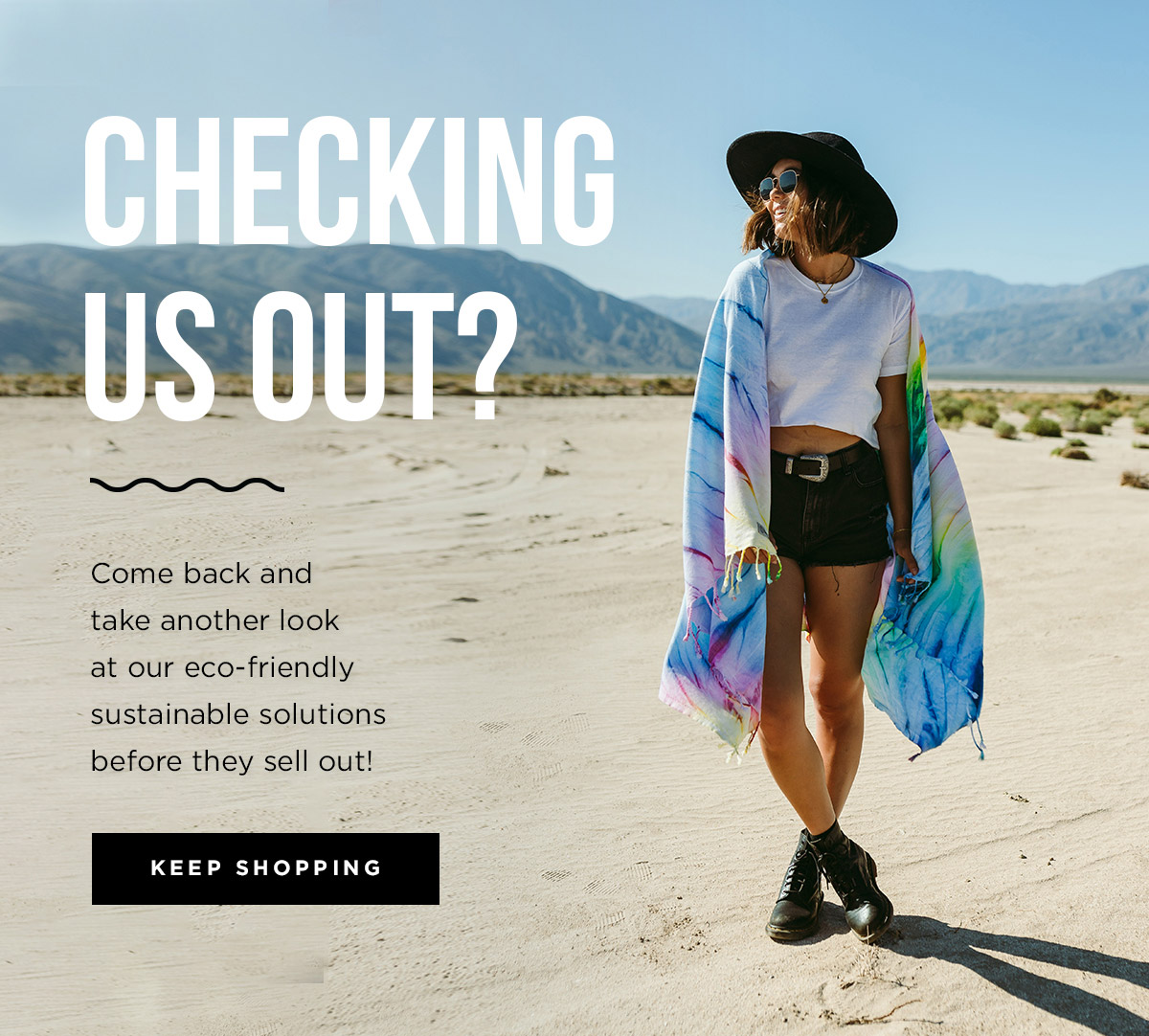 Come back! Ocean vibes are calling | 15% off | Use Code: IMBACK15 | Keep Shopping