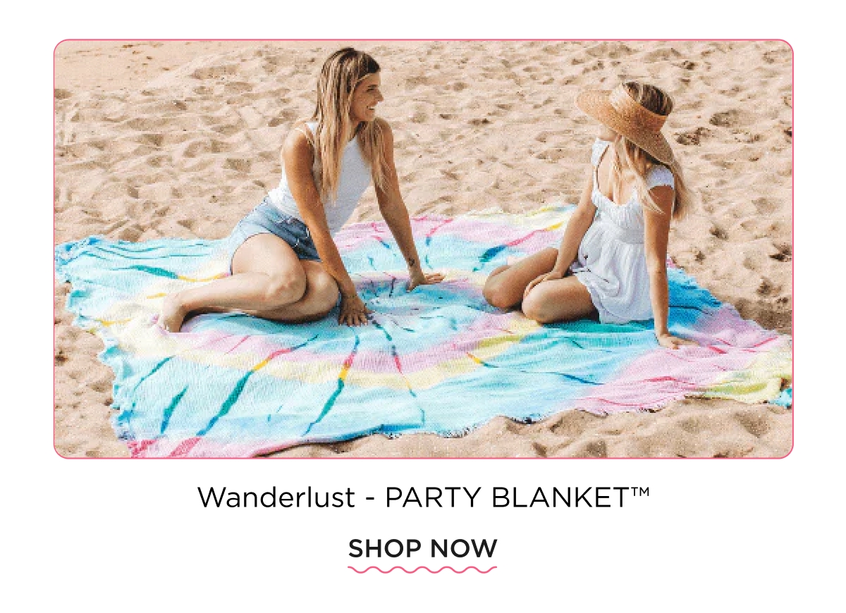 Wanderlust - PARTY BLANKET™ [SHOP NOW]