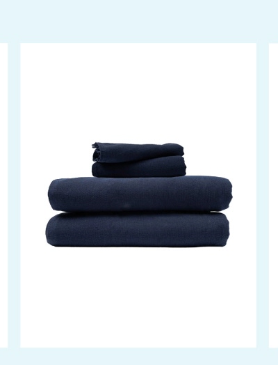 Terra Fringeless XL Bath Bundle - Navy