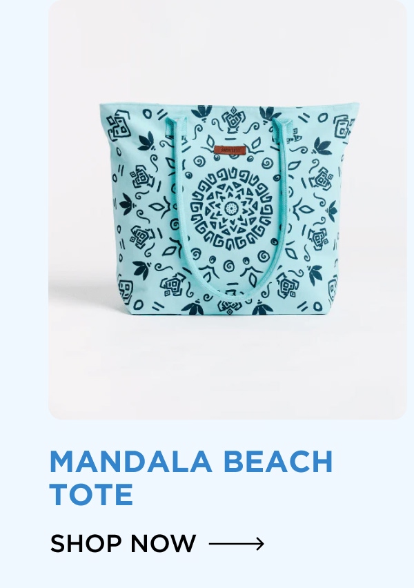 MANDALA BEACH TOTE [SHOP NOW]