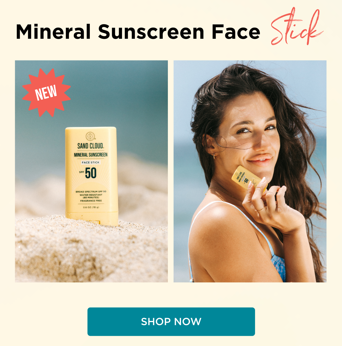 Mineral Sunscreen Face Stick