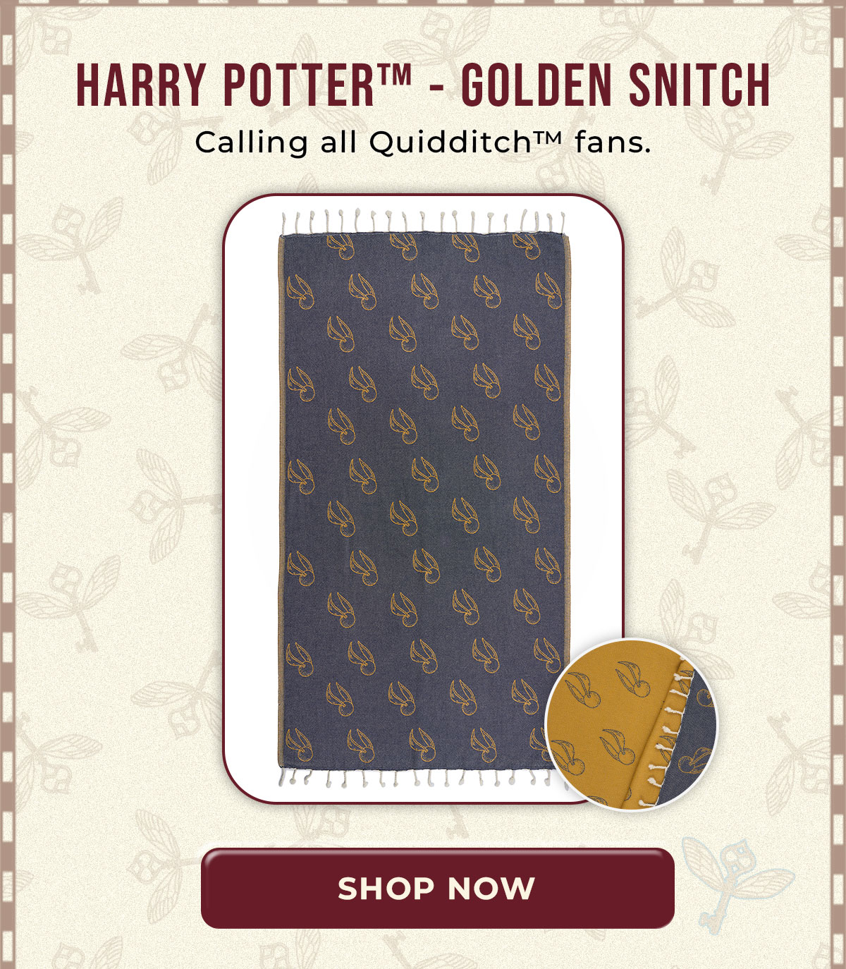 Harry Potter - Golden Snitch | Shop Now