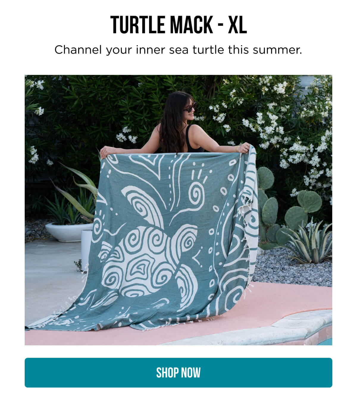 Turtle Mack - XL | Channel your inner sea turtle this summer | Shop Now