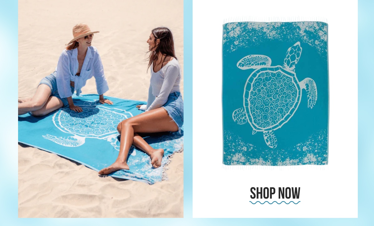 Crush Turtle Teal XL | Shop Now