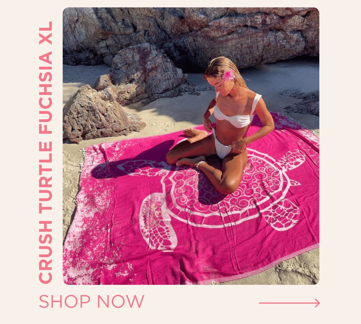 CRUSH TURTLE FUCHSIA XL [[SHOP NOW →]]