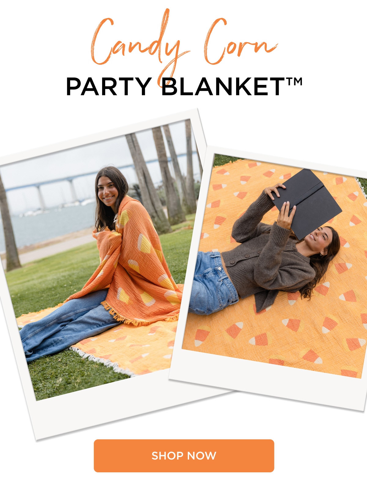 Candy Corn Party Blanket™ [SHOP NOW]