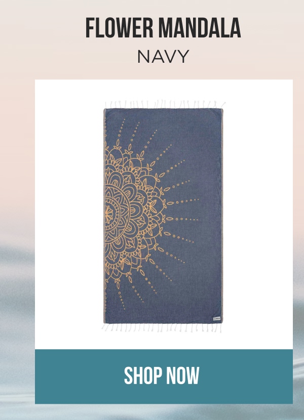 FLOWER MANDALA NAVY [[SHOP NOW]]
