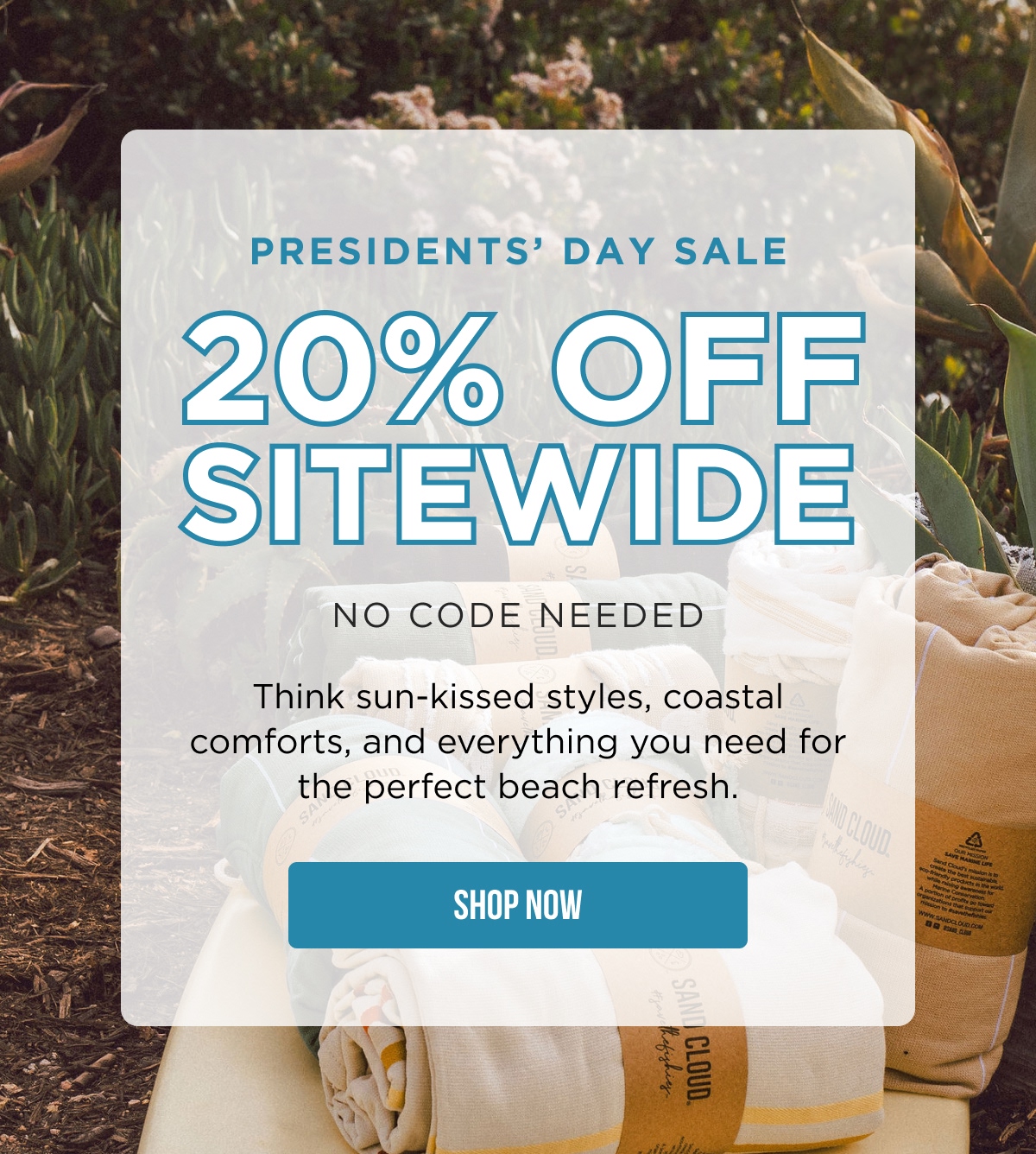 President's Day Sale | 20% Off Sitewide | Shop Now
