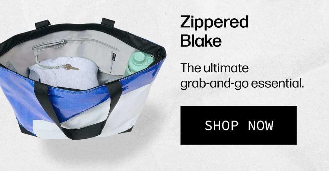 Zippered Blake - The ultimate grab-and-go essential. | [SHOP NOW]