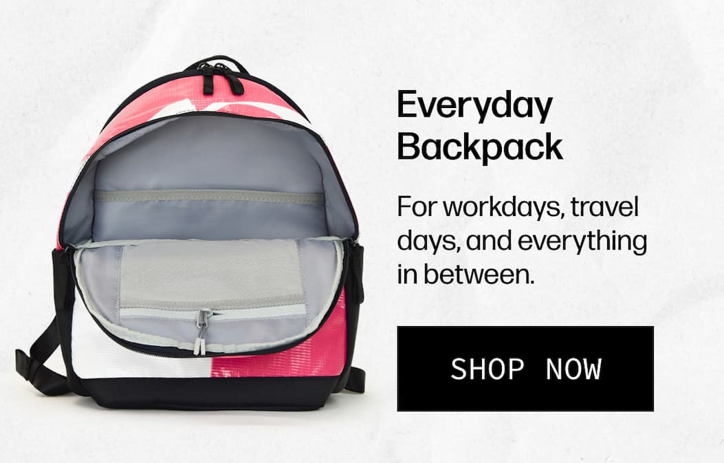 Everyday Backpack - For workdays, travel days, and everything in between. | [SHOP NOW]