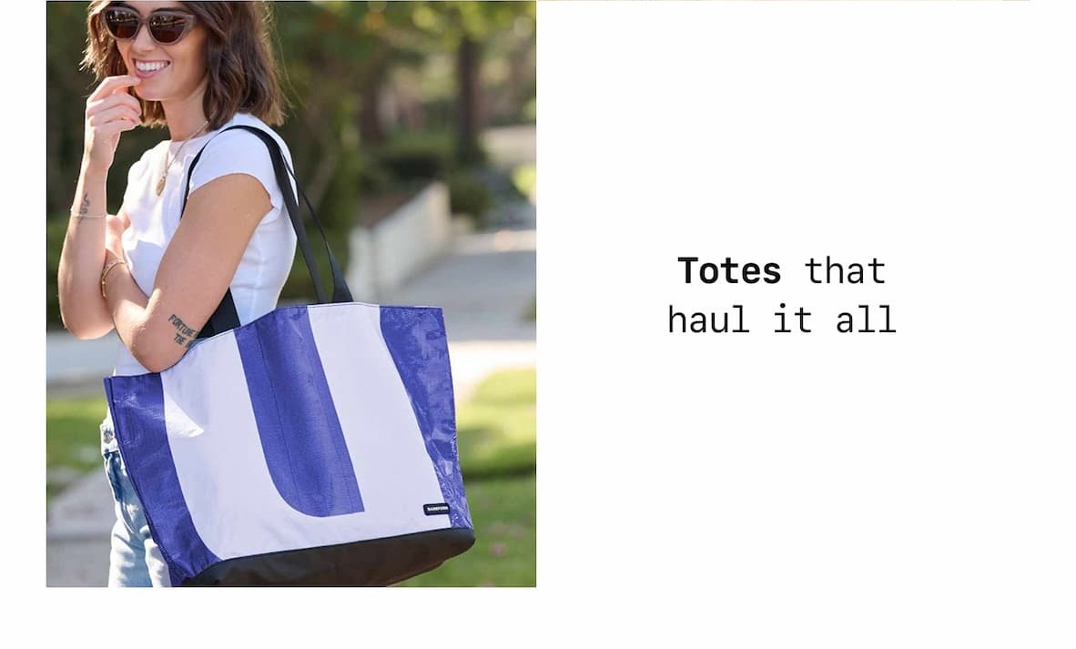 Totes that haul it all