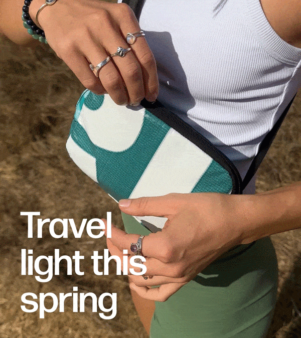 Travel light this spring