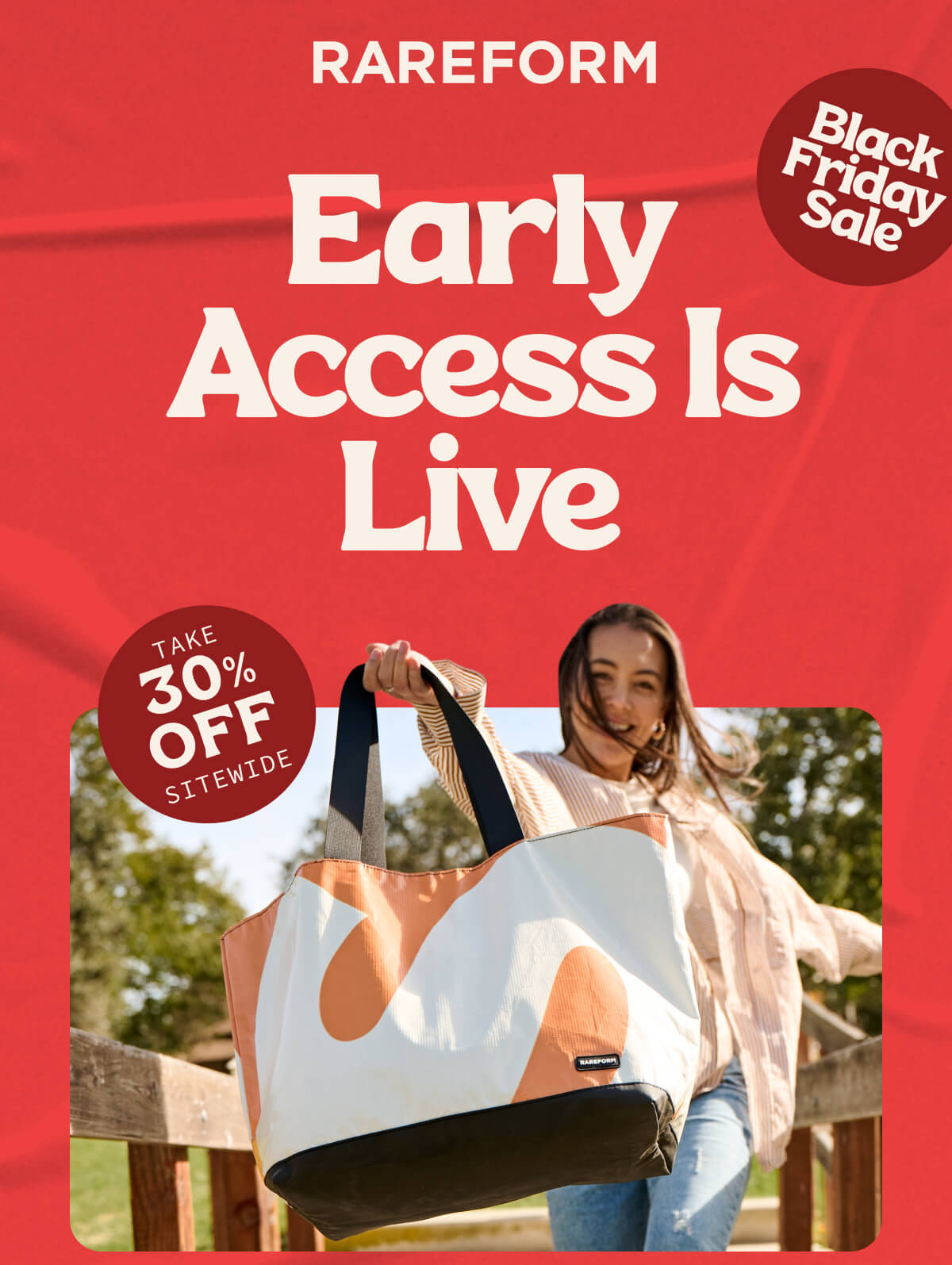 RAREFORM | Black Friday Sale | Early Access Is LIVE: Take 30% Off SITEWIDE*