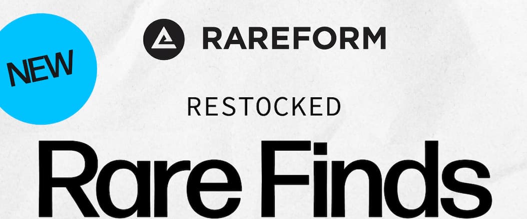 RAREFORM | RESTOCKED Rare Finds
