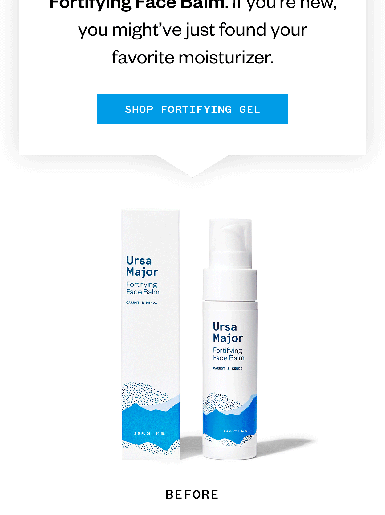 Meet Fortifying Gel Moisturizer Ursa Major Skin Care