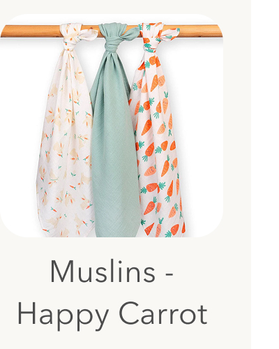 Muslins - Happy Carrot