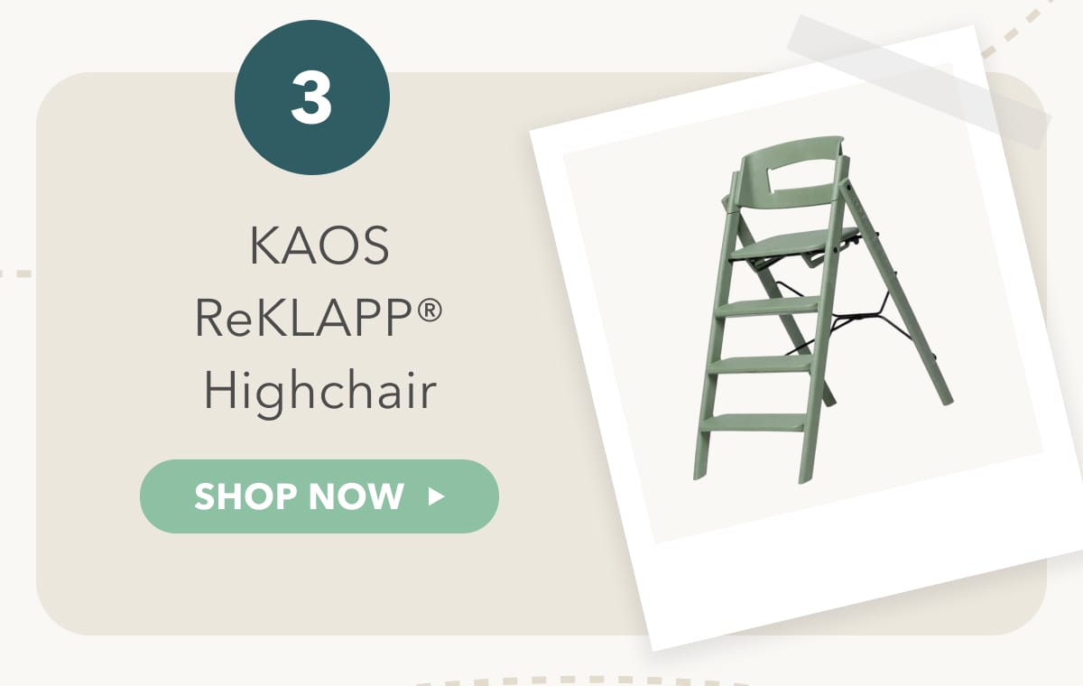 KAOS ReKLAPP highchair