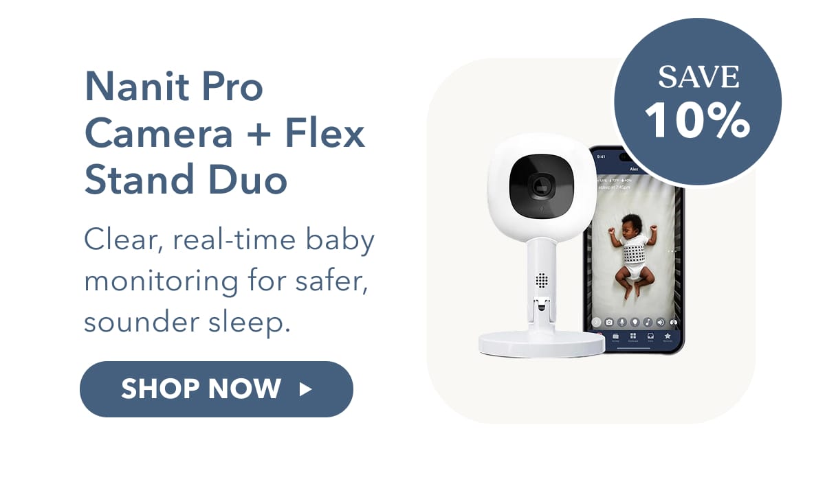 Nanit Pro Camera + Flex Stand Duo