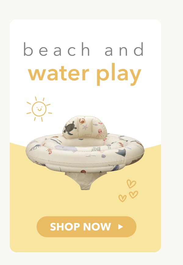 beach and water play